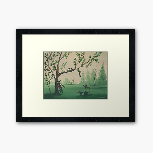 Bad Cat Framed Art Print