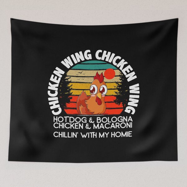 Item preview, Chicken Wing Chicken Wing Hot Dog Bologna Macaroni designed and sold by davetmccall.