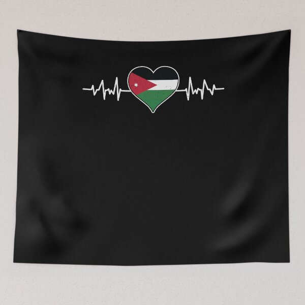 Item preview, Jordan Shirt, Jordan Heart Flag Shirt, Jordan Map Shirt, Proud Jordanian Shirt, Jordanian Gift, Jordan Pride Shirt, Jordan Travel Shirt designed and sold by aymob.