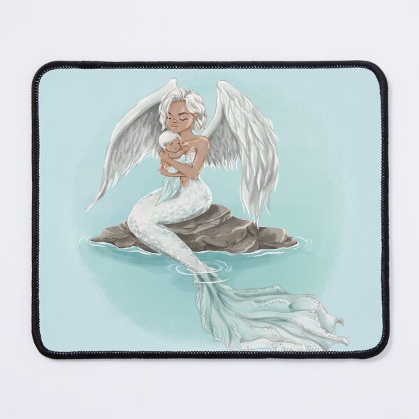 Item preview, Mermaid Mom Angel Mother’s Day Mermay designed and sold by CreativeBu.