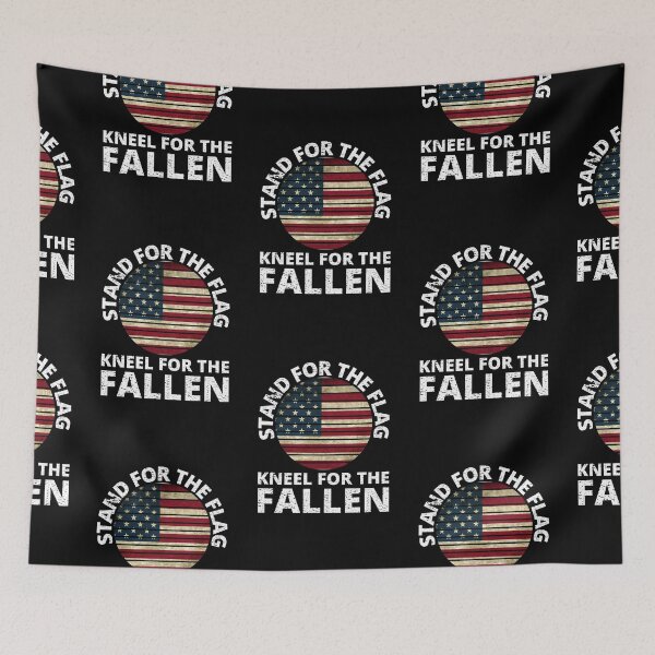 Item preview, We Stand For The Flag, We Knell For The Fallen, Memorial day Idea designed and sold by FNStuff.
