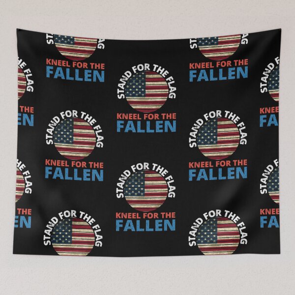 Item preview, We Stand For The Flag, We Knell For The Fallen, Memorial day Idea designed and sold by FNStuff.