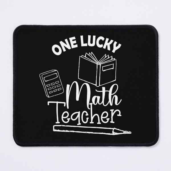 Item preview, Copy of One Lucky Math Teacher designed and sold by beefrancky.