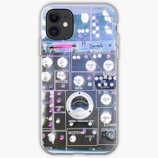 Bat Synth Map iPhone Soft Case