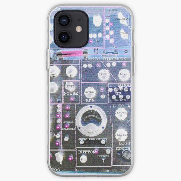 Bat Synth Map iPhone Soft Case