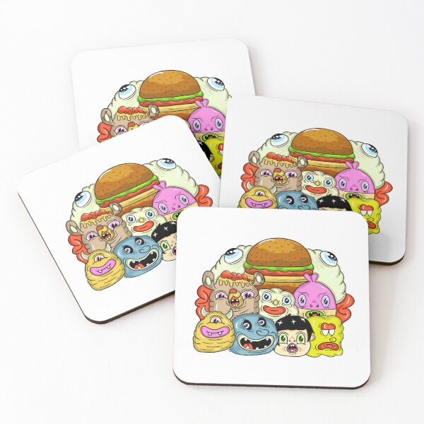 Item preview, Big Burger And Monster designed and sold by Rafauzi.