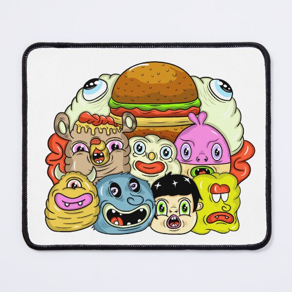 Item preview, Big Burger And Monster designed and sold by Rafauzi.