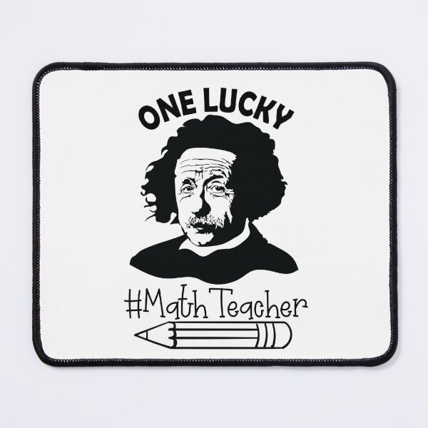 Item preview, Copy of One Lucky Math Teacher designed and sold by beefrancky.
