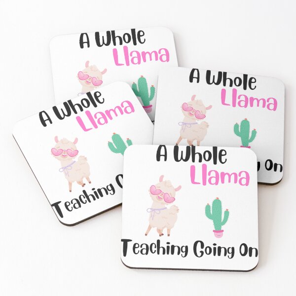 Item preview, A Whole Llama Learning Going On Funny Teachers Saying designed and sold by badretop.