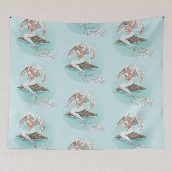 Item preview, Mermaid Mom Angel Mother’s Day Mermay designed and sold by CreativeBu.