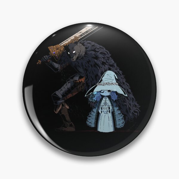 Item preview, Blaidd The Half Wolf And Cute Ranni The Witch Essential designed and sold by NarcissaWarn.