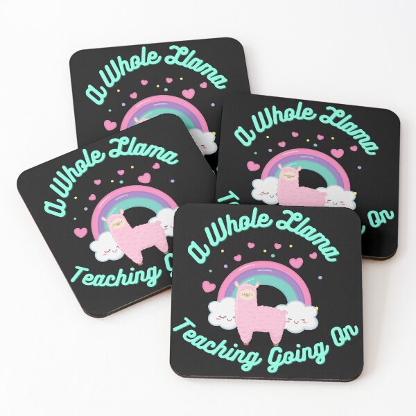 Item preview, A Whole Llama Learning Going On Funny Teachers Saying designed and sold by badretop.