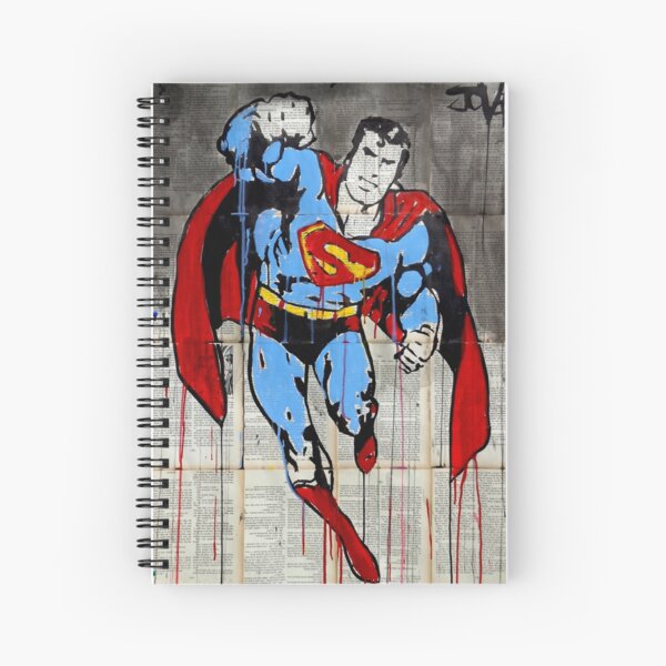 retro man Spiral Notebook