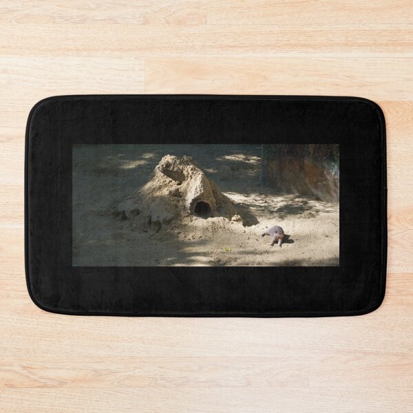 Item preview, A meerkat (Suricata suricatta) with its burrow designed and sold by thelemmingface.