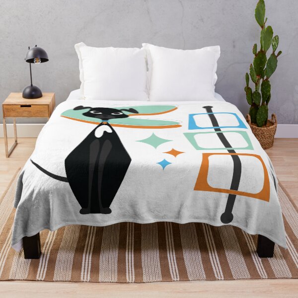 Item preview, Mid-Century Modern Dog (Black) designed and sold by odessav.