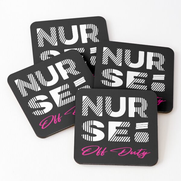 Item preview, Nurse Off Duty - Nurse Typographic  designed and sold by Luvjesus2.