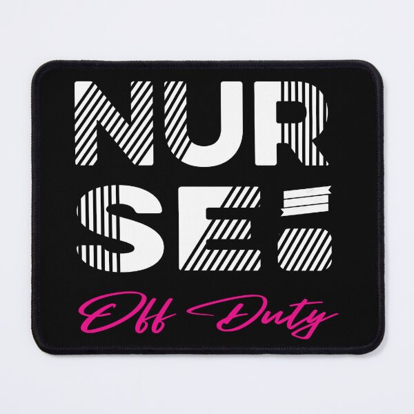 Item preview, Nurse Off Duty - Nurse Typographic designed and sold by Luvjesus2.