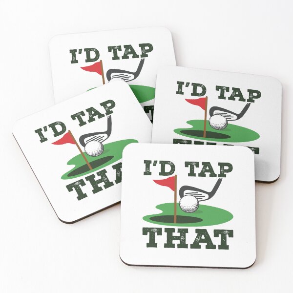 Item preview, I'd Tap That Golf Putting Golfing Golfer designed and sold by jaygo.