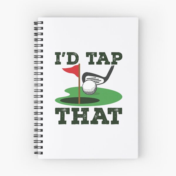 Item preview, I'd Tap That Golf Putting Golfing Golfer designed and sold by jaygo.
