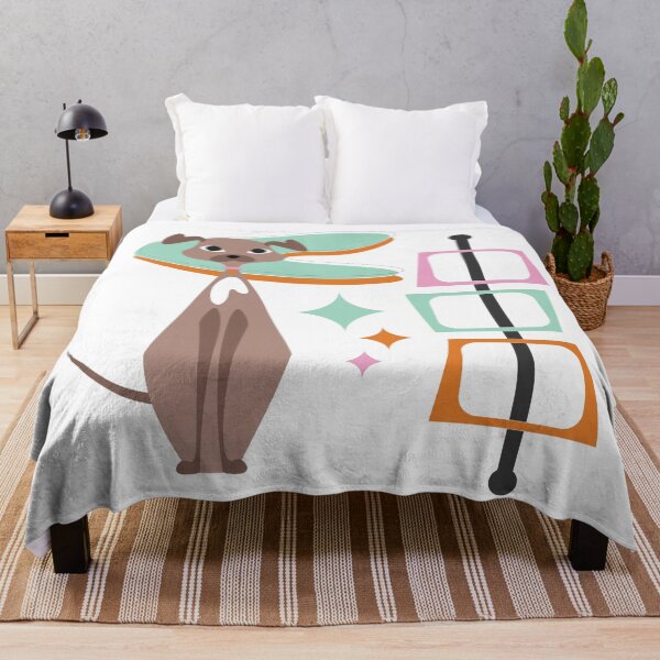 Item preview, Mid-Century Modern Dog (Brown) designed and sold by odessav.