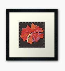 FLOWERS Framed Print