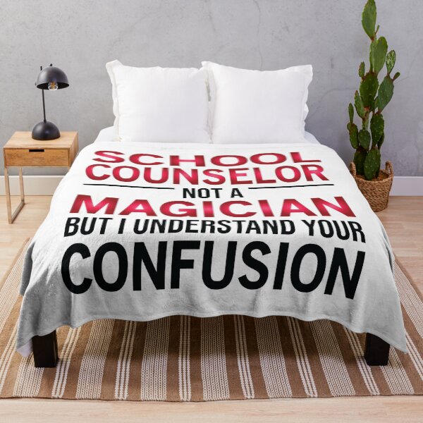Item preview, Funny School Counselor Not A Magician designed and sold by woodesigner.