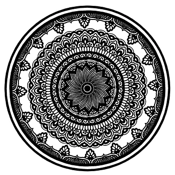Artwork thumbnail, Mandala Design #8 by RockingJ