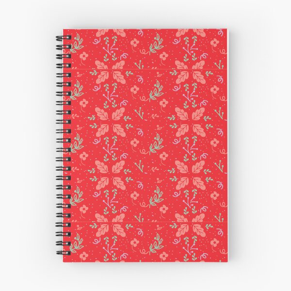 Item preview, Green and red red leaves pattern design designed and sold by Rostom8.