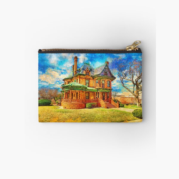 Item preview, Eddleman-McFarland House in Fort Worth, Texas - digital painting designed and sold by NickoPrints.