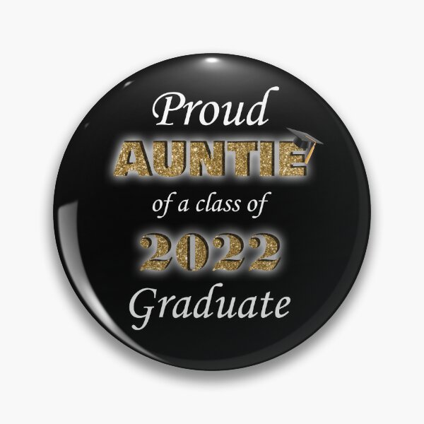 Item preview, Proud auntie of a class of 2022 graduate senior graduation designed and sold by Red123shop.