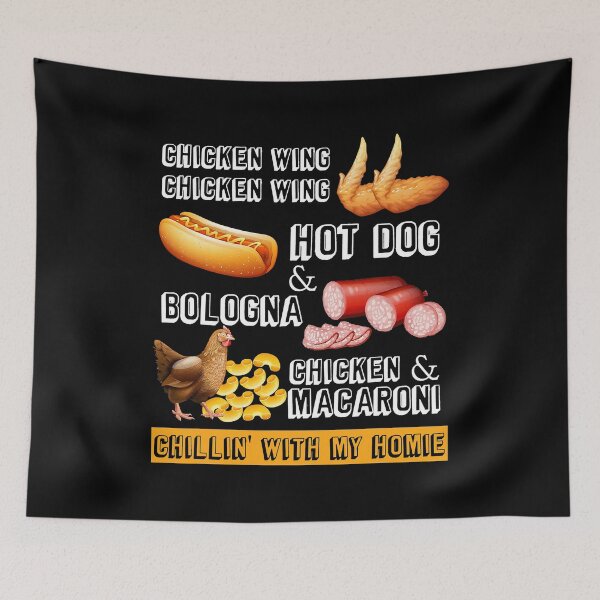 Item preview, Chicken Wing Chicken Wing Hotdog And Bologna designed and sold by davetmccall.