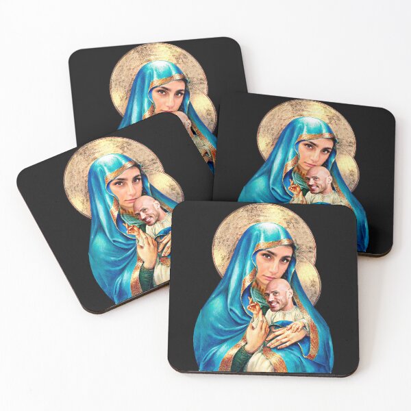 Item preview, Virgin mary Mia Khalifa and Johnny sins designed and sold by Lovearts01.