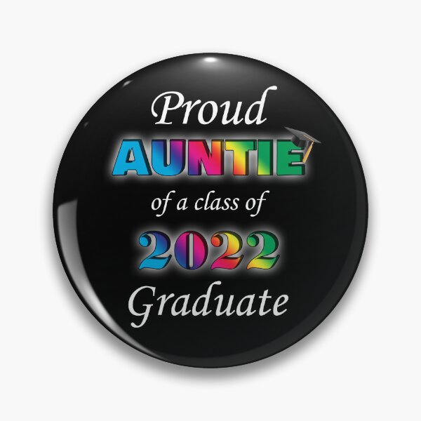 Item preview, Proud auntie of a class of 2022 graduate senior graduation designed and sold by Red123shop.