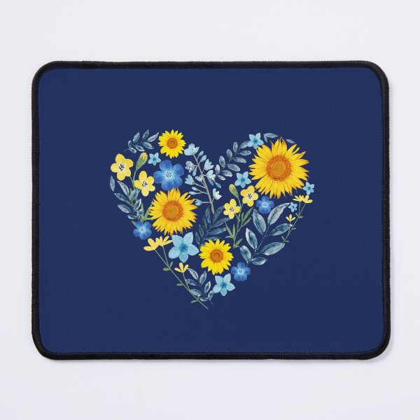 Item preview, I stand with Ukrainian, Ukrainian sunflower art, peace for Ukraine designed and sold by WhaleSharkShop.