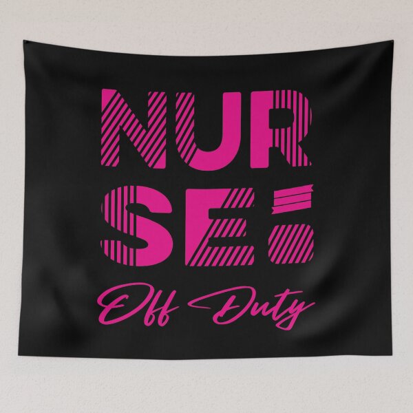 Item preview, Copy of Nurse Off Duty - Nurse Typographic  designed and sold by Luvjesus2.