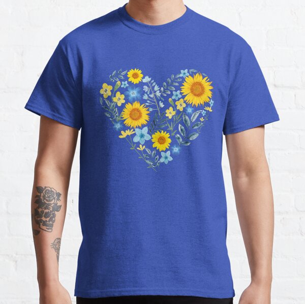 Item preview, I stand with Ukrainian, Ukrainian sunflower art, peace for Ukraine designed and sold by WhaleSharkShop.