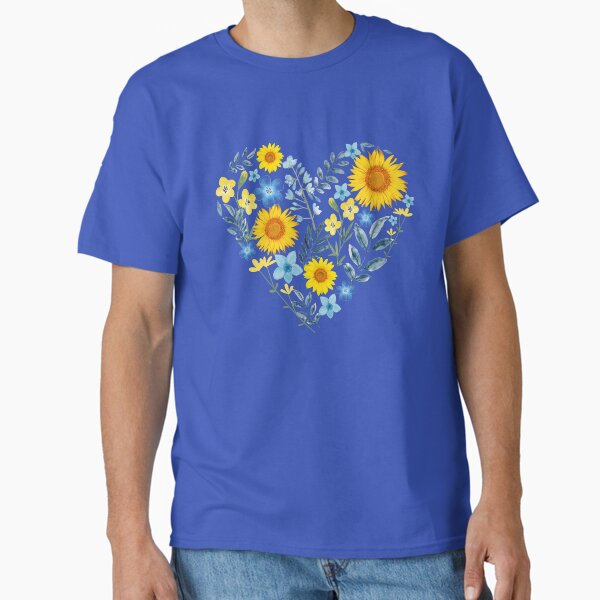 Item preview, I stand with Ukrainian, Ukrainian sunflower art, peace for Ukraine designed and sold by WhaleSharkShop.