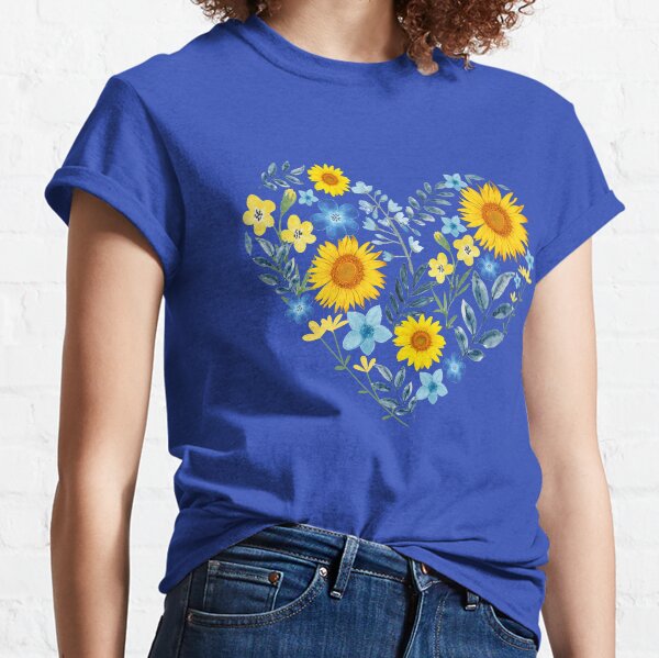 Item preview, I stand with Ukrainian, Ukrainian sunflower art, peace for Ukraine designed and sold by WhaleSharkShop.
