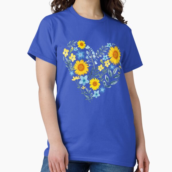 Item preview, I stand with Ukrainian, Ukrainian sunflower art, peace for Ukraine designed and sold by WhaleSharkShop.