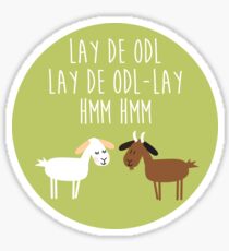 Sound of music goat herd Sticker