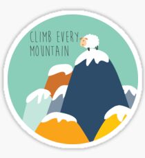Sound of music sheep Sticker