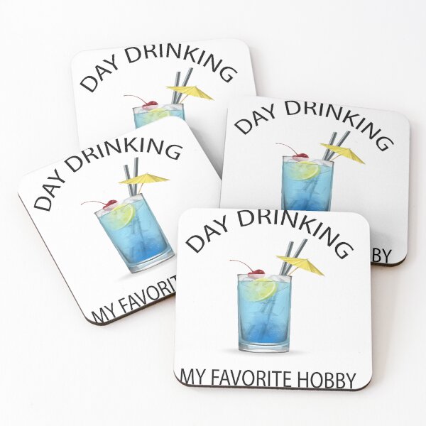 Item preview, Day drinking my favorite hobby  designed and sold by Ach B.