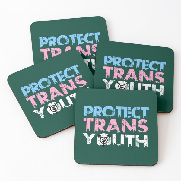 Item preview, Defend Protect Trans Youth Lives    designed and sold by MilaCreativeCo.