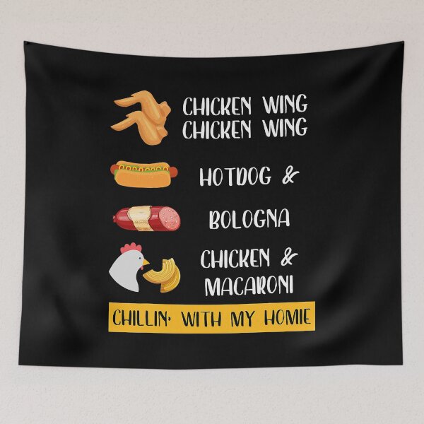 Item preview, Chicken Wing Chicken Wing Hotdog And Bologna designed and sold by davetmccall.