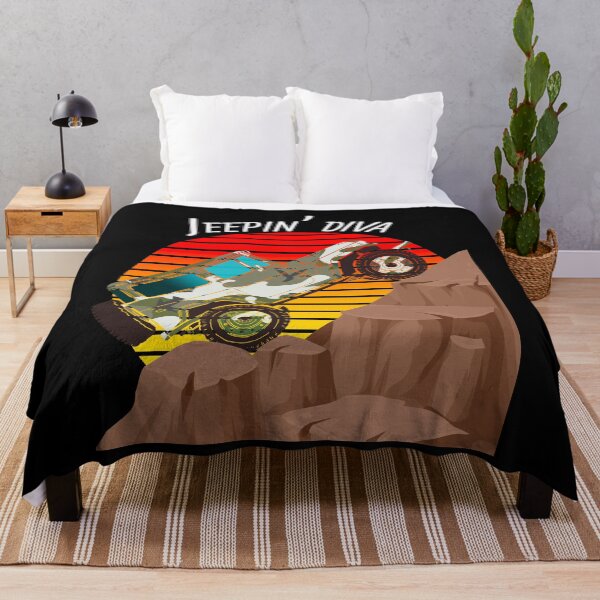 Item preview, Retro Sunset 4x4 Car Off Road Jeepin Diva Women Gift T-Shirt Classic designed and sold by GuitarZan's.