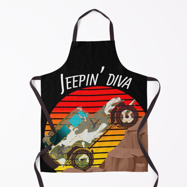 Item preview, Retro Sunset 4x4 Car Off Road Jeepin Diva Women Gift T-Shirt Classic designed and sold by GuitarZan's.