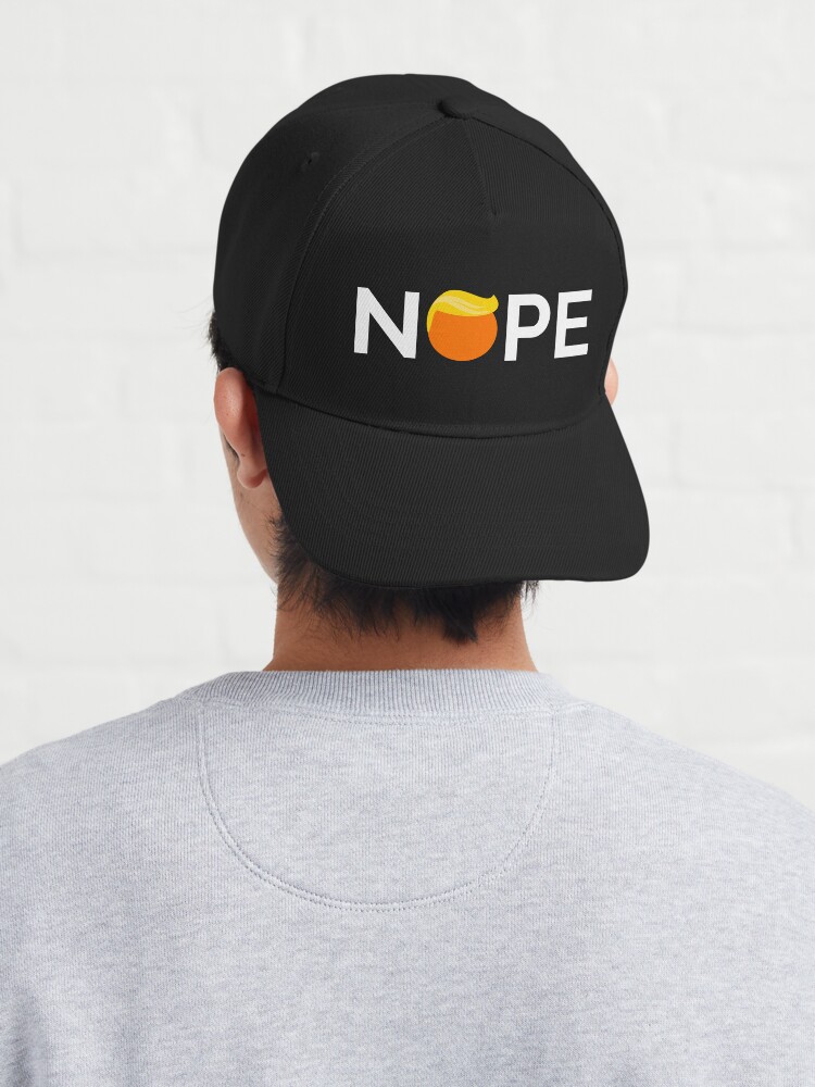 Thumbnail 4 of 7, Cap, Anti-Trump - Nope Edition designed and sold by lemon-pepper.