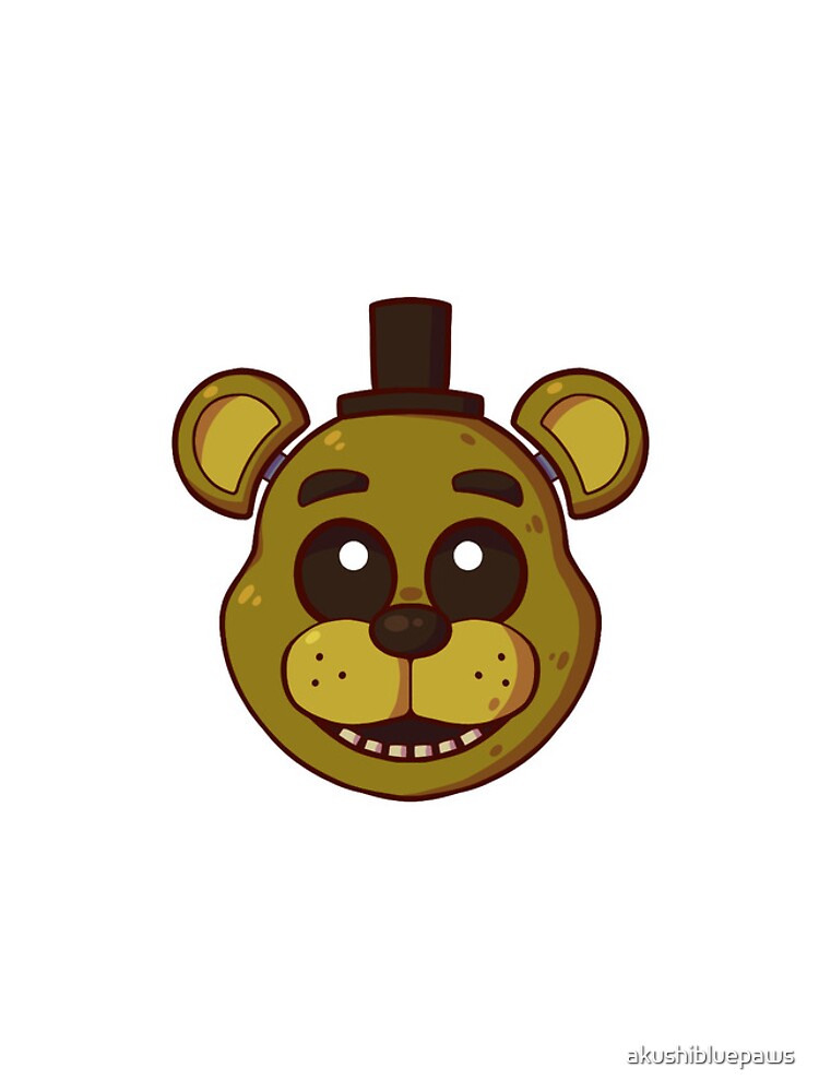 FNaF 1 Golden Freddy Head, Five Nights at Freddy's iPhone Case by  akushibluepaws