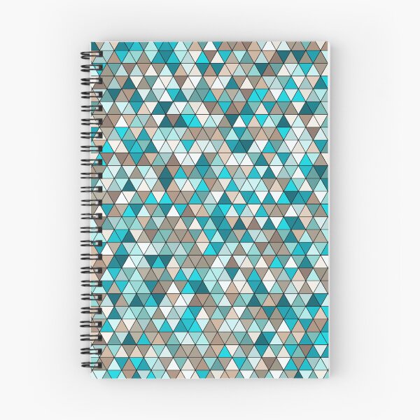 Item preview, Colourful triangles 11 - geometrical pattern designed and sold by Julia Rudens.