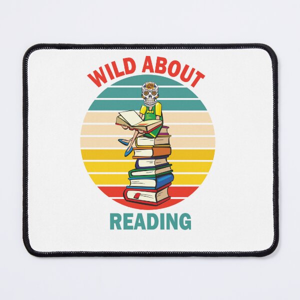 Item preview, Wild About Reading designed and sold by beefrancky.